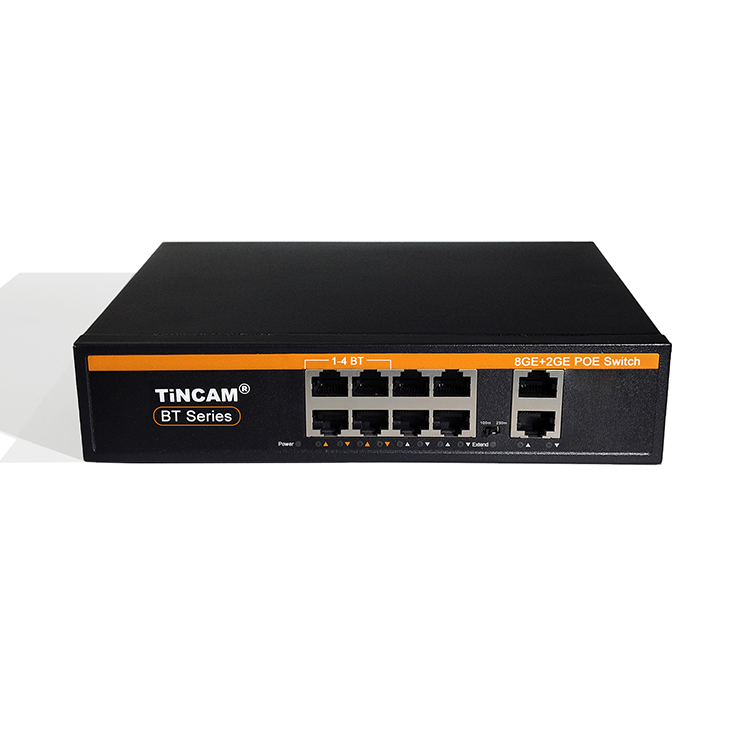 8+2 BT(60W) 10/100/1000M POE Switch