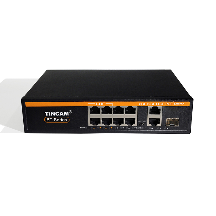8+2+1 BT(60W) 10/100/1000M POE Switch