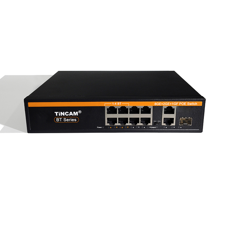 8+2+1 BT(60W) 10/100/1000M POE Switch
