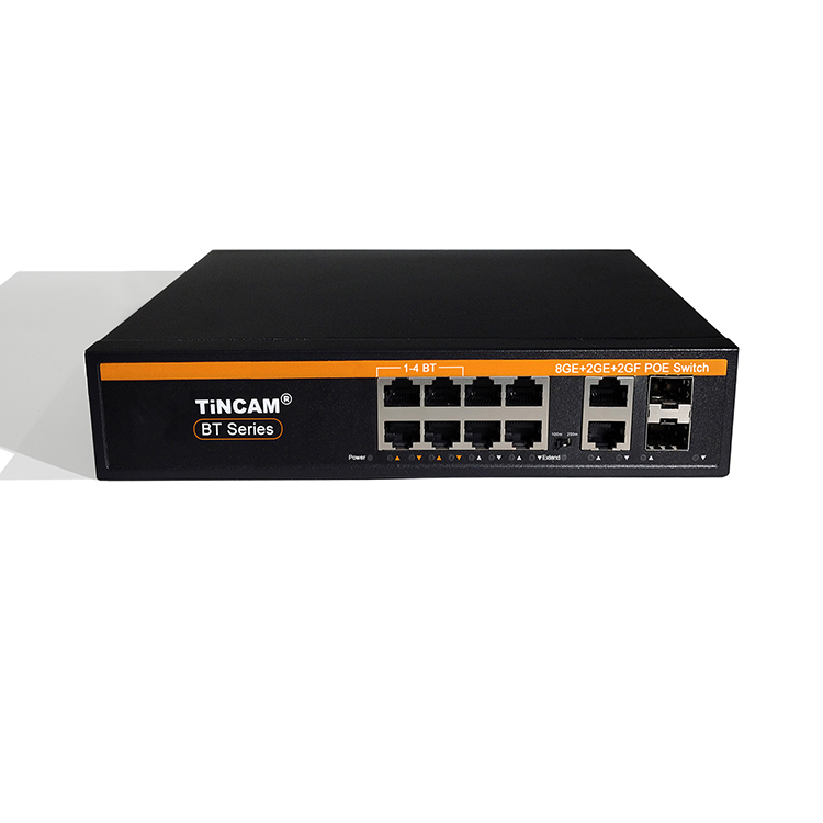 8+2+2 BT(60W) 10/100/1000M POE Switch