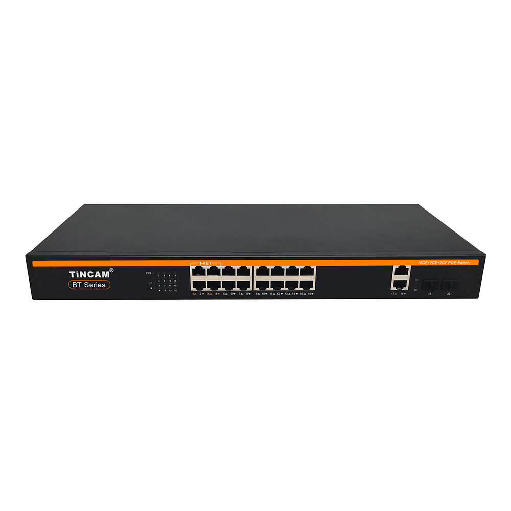 16+2+2 BT(60W) 10/100/1000M POE Switch